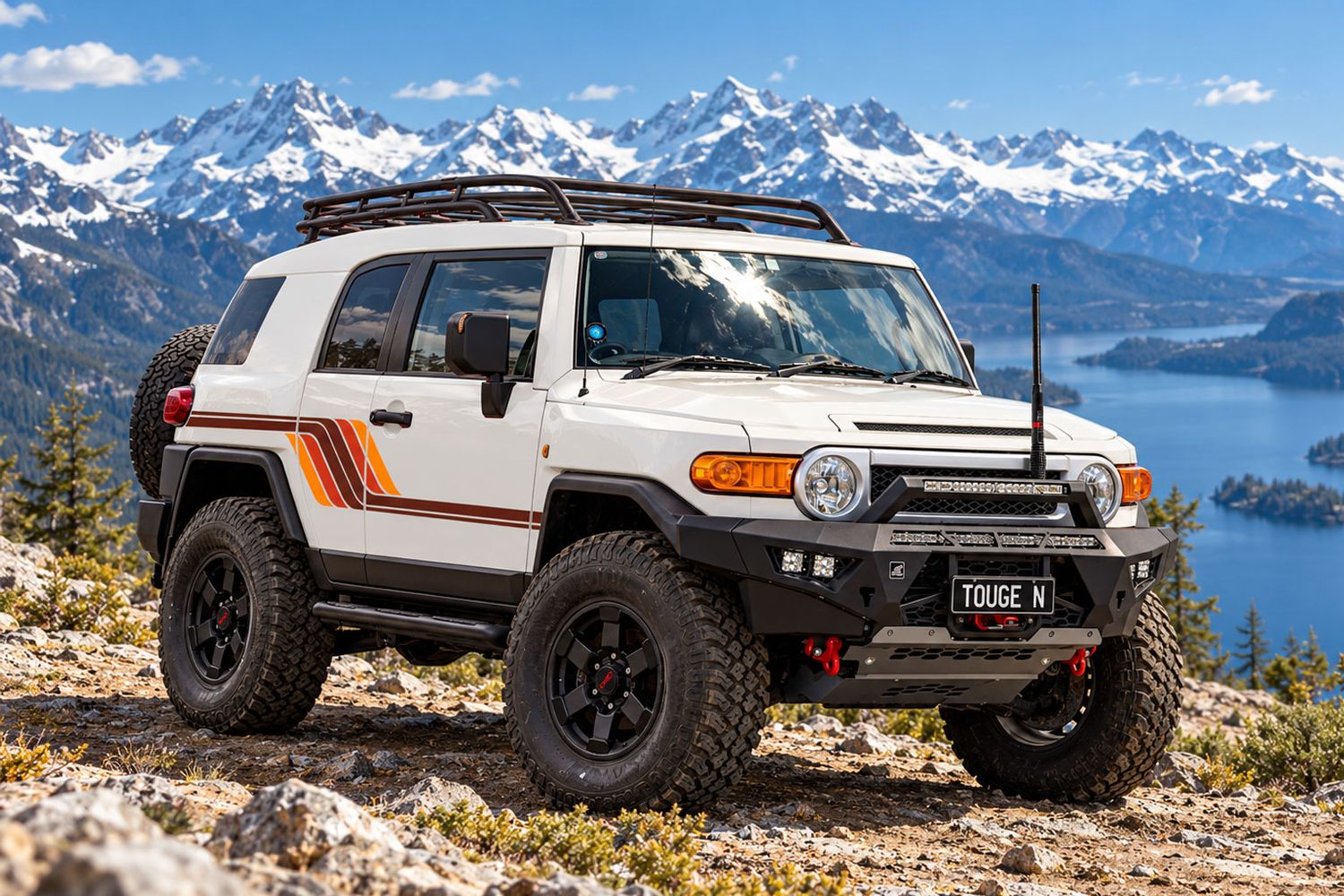 WINTON BODY STRIPE DECAL KIT : TOYOTA FJ CRUISER