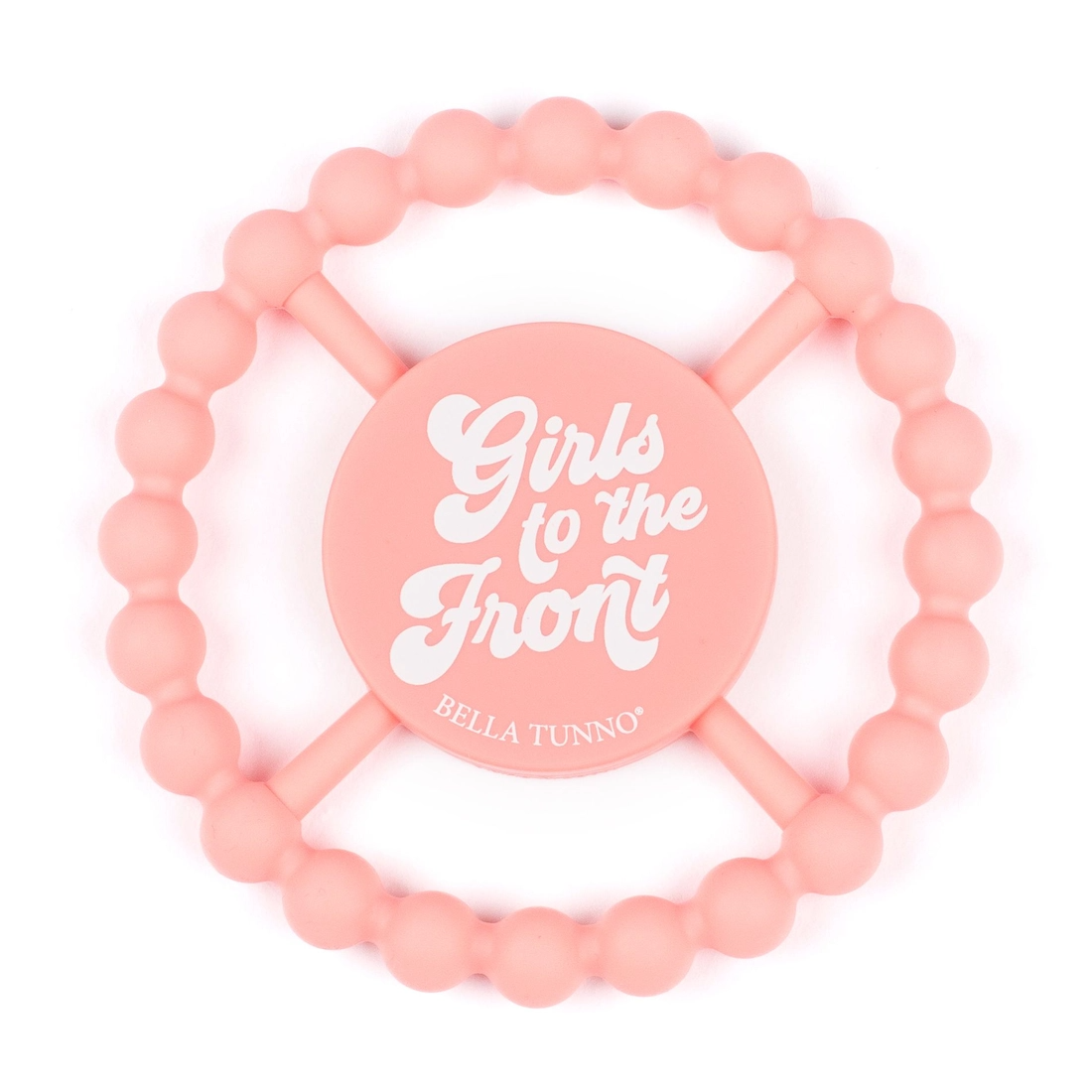 Girls to the front teether