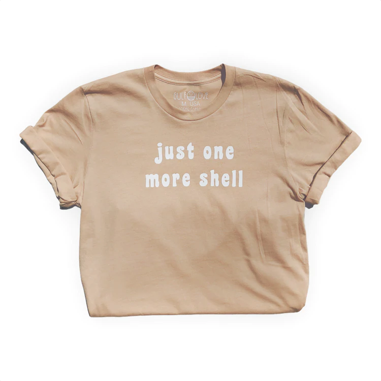 Gulf love just one more shell tee 