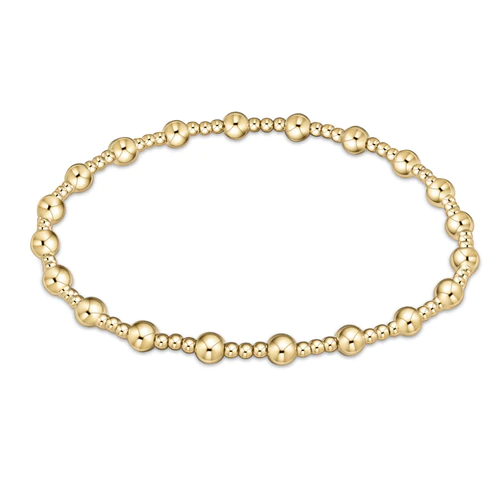 enewton classic sincerity pattern - gold bracelet