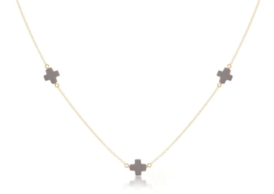 enewton simplicity gold chain choker necklace