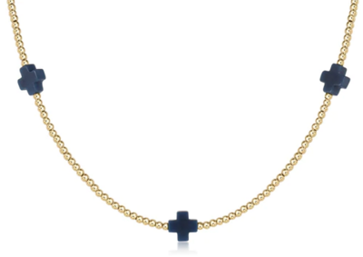 enewton choker necklace - signature cross
