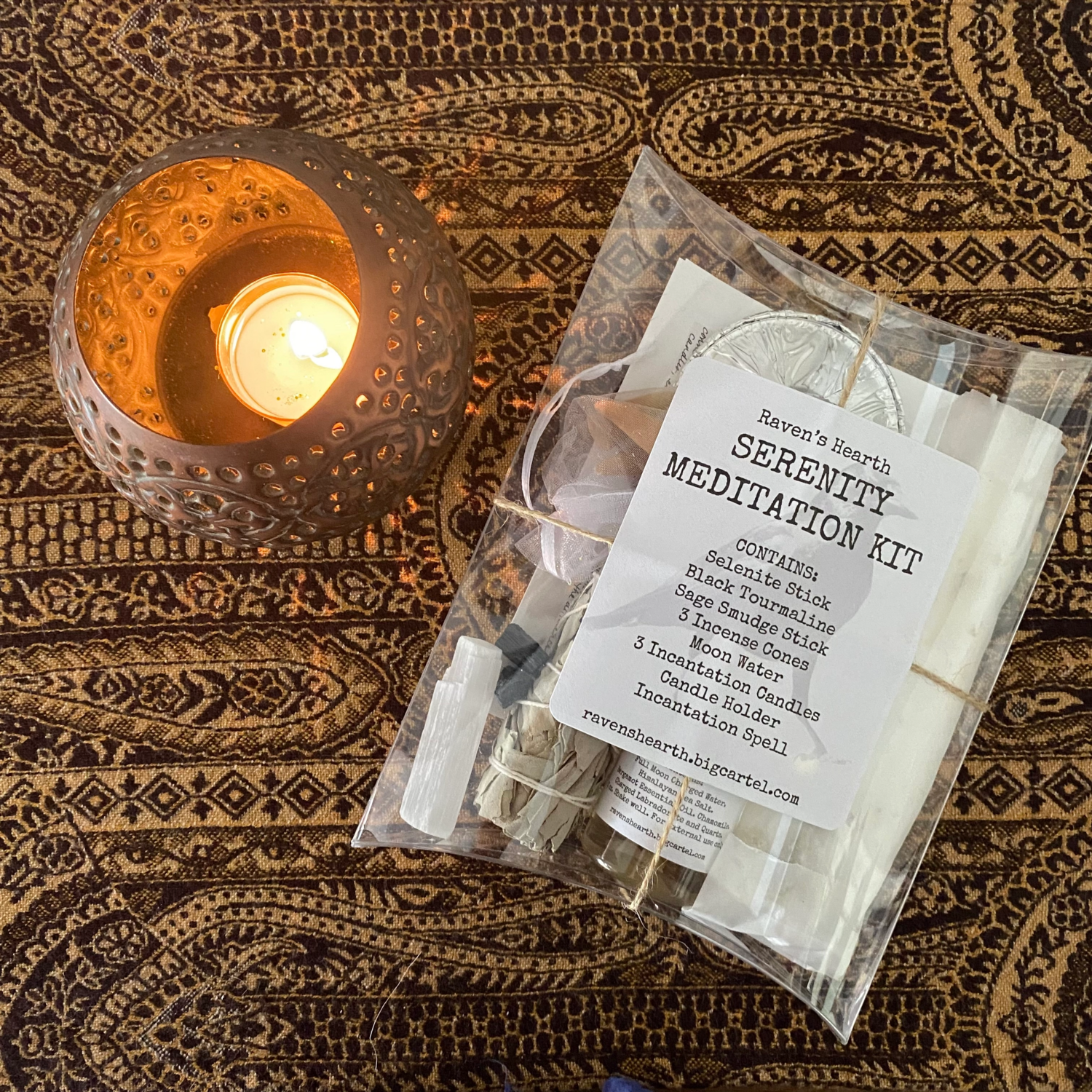 Serenity mediation ritual kit
