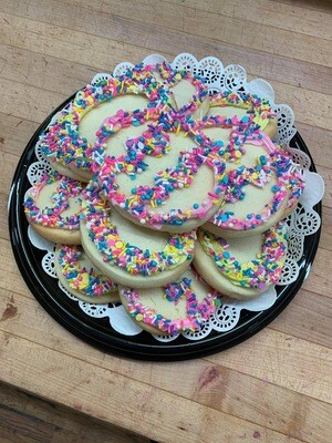 Holiday Butter Cookie Platter