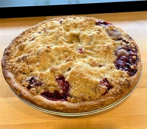 Baked Strawberry Rhubarb Pie