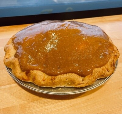 Baked Caramel Apple Pie