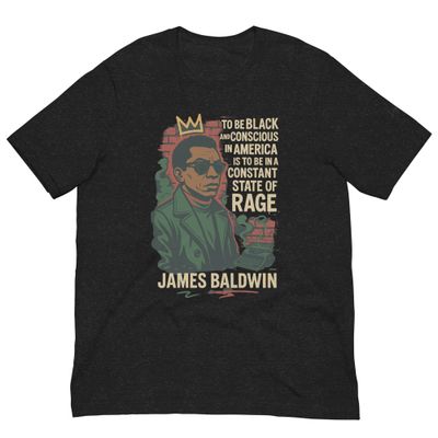 State of Rage Baldwin Legacy  T-shirt 