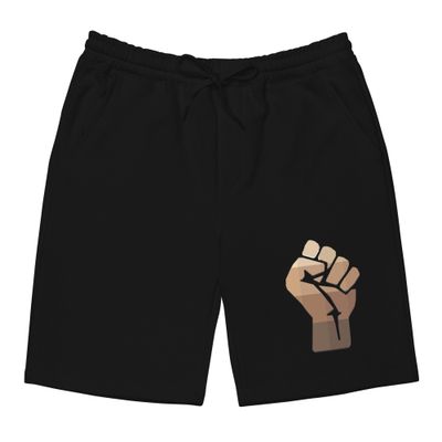 Unity of Shades Fist Men's fleece shorts
