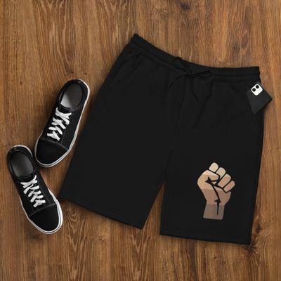 Unity of Shades Fist Men&#39;s fleece shorts