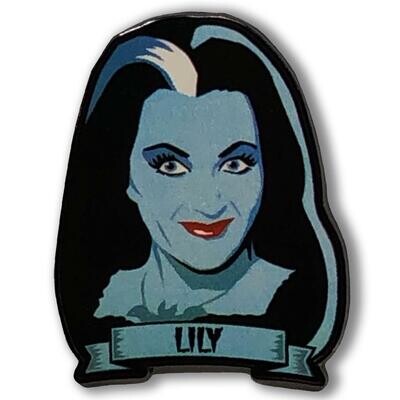 The Munsters Pin- Lily