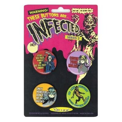 Infected Button Set Series 2