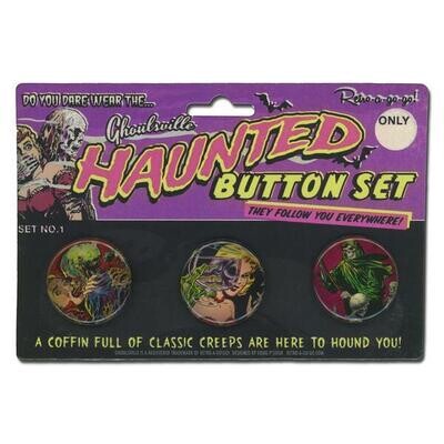Haunted Button Set