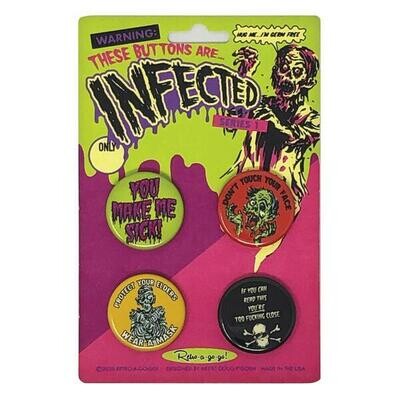 Infected Button Set Series 1