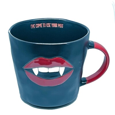 Vampire Lips Ceramic Mug