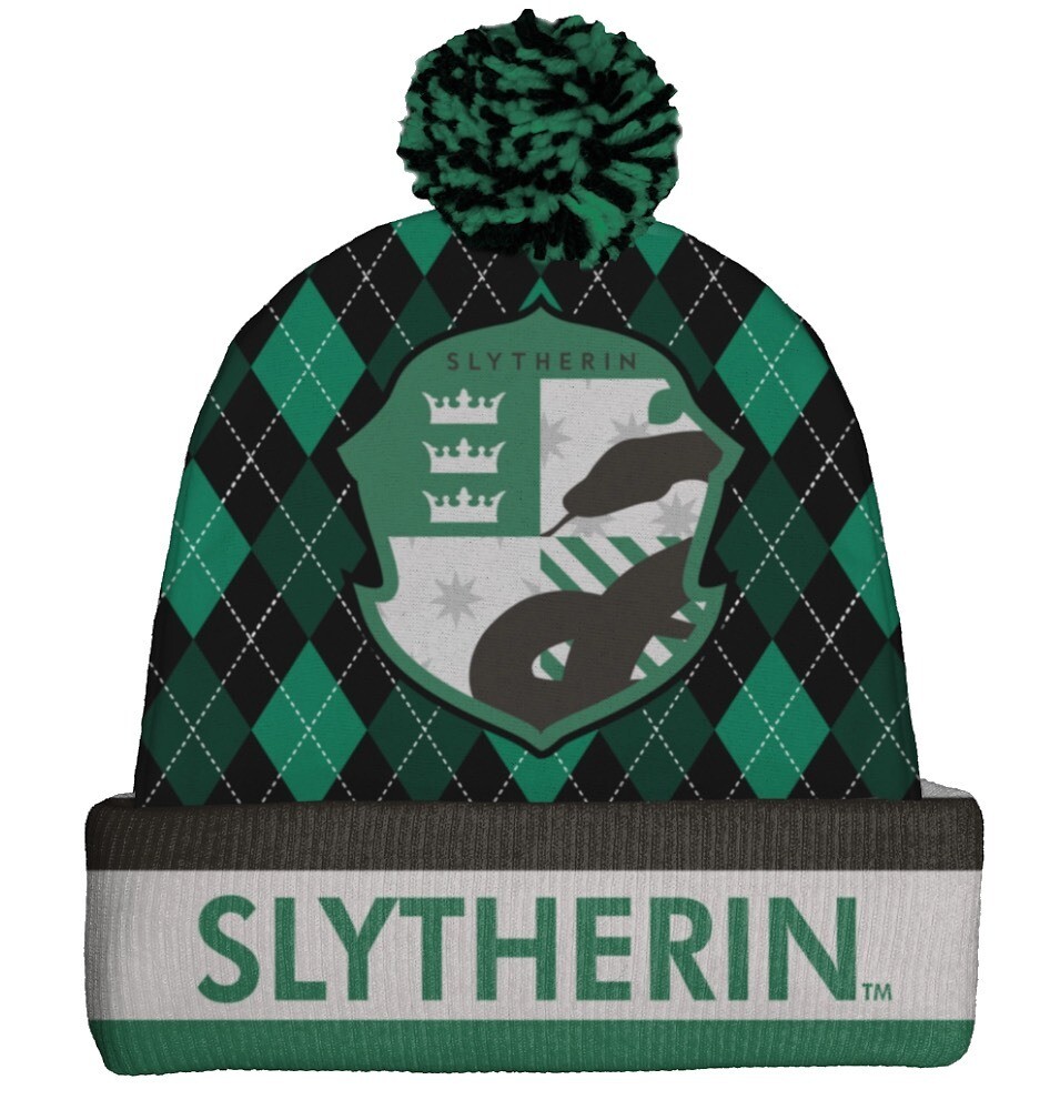 Harry Potter Slytherin Winter Beanie Hat
