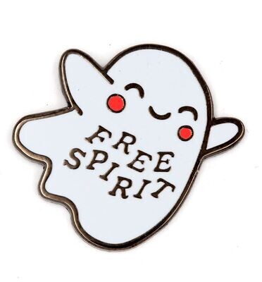 Free Spirit Ghost Pin