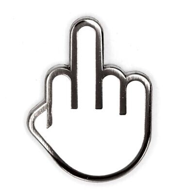 Middle Finger Pin