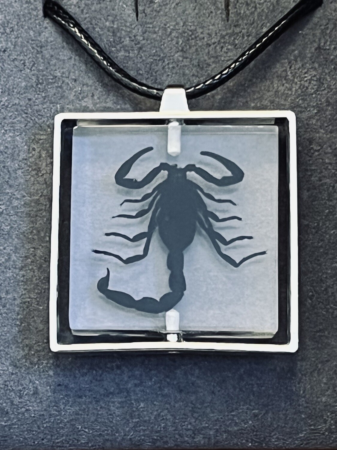 Black Scorpion Necklace