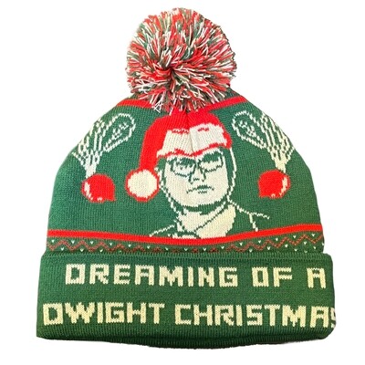Dreaming of a Dwight Christmas Beanie