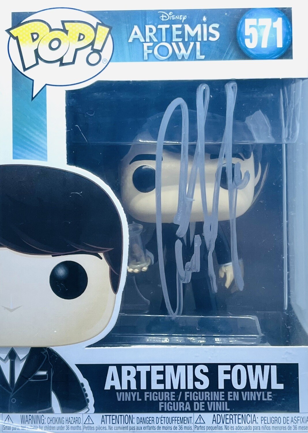 SIGNED Funko Pop #571-Artemis Fowl: Colin Farrell