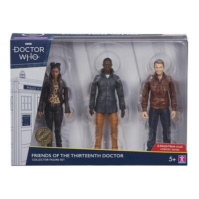 Doctor Who- Friends Of The 13th Doctor Figure Set