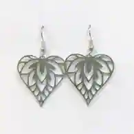 Flora Heart Earrings