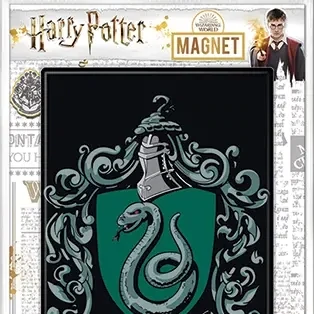 Harry Potter Slytherin Carded Magnet