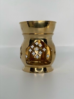 Gold Incense and oil burner