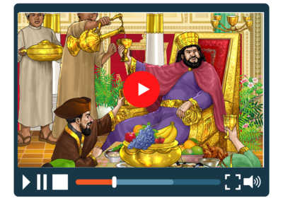 Purim Narrated Animation