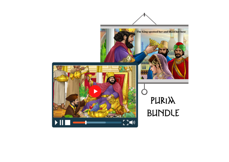 Purim Animation Bundle