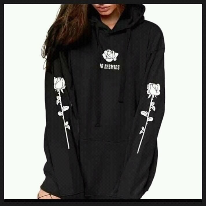 Polera Rose Black 
