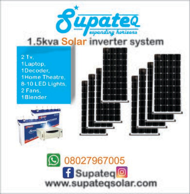 1.5kva solar inverter installation