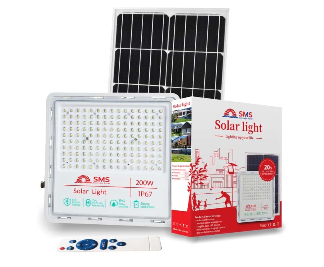 100watts solar floodlight
