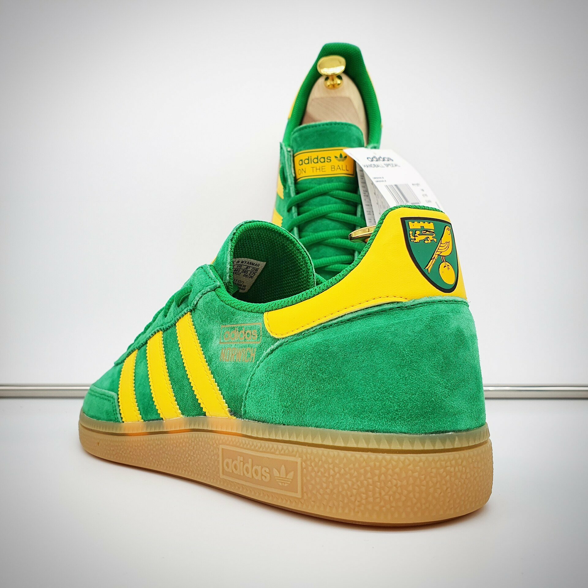 Norwich adidas custom - Handball Spezial green