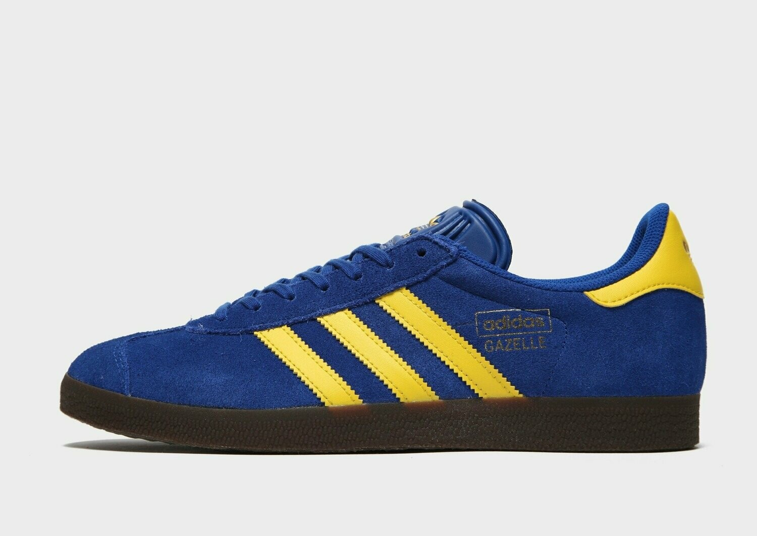 BESPOKE - adidas Custom - Leeds - Gazelle Blue & Yellow