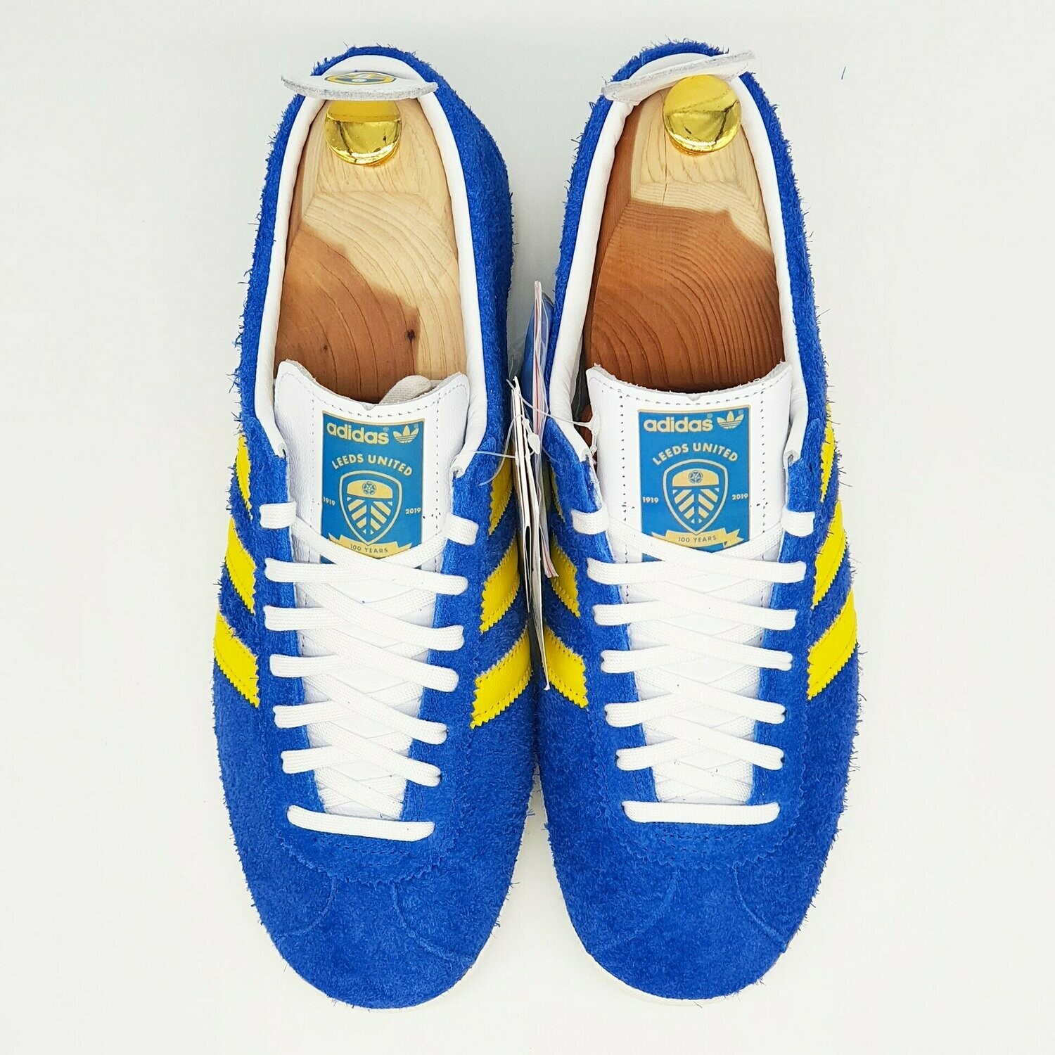 Leeds United custom - adidas Gazelle Vintage