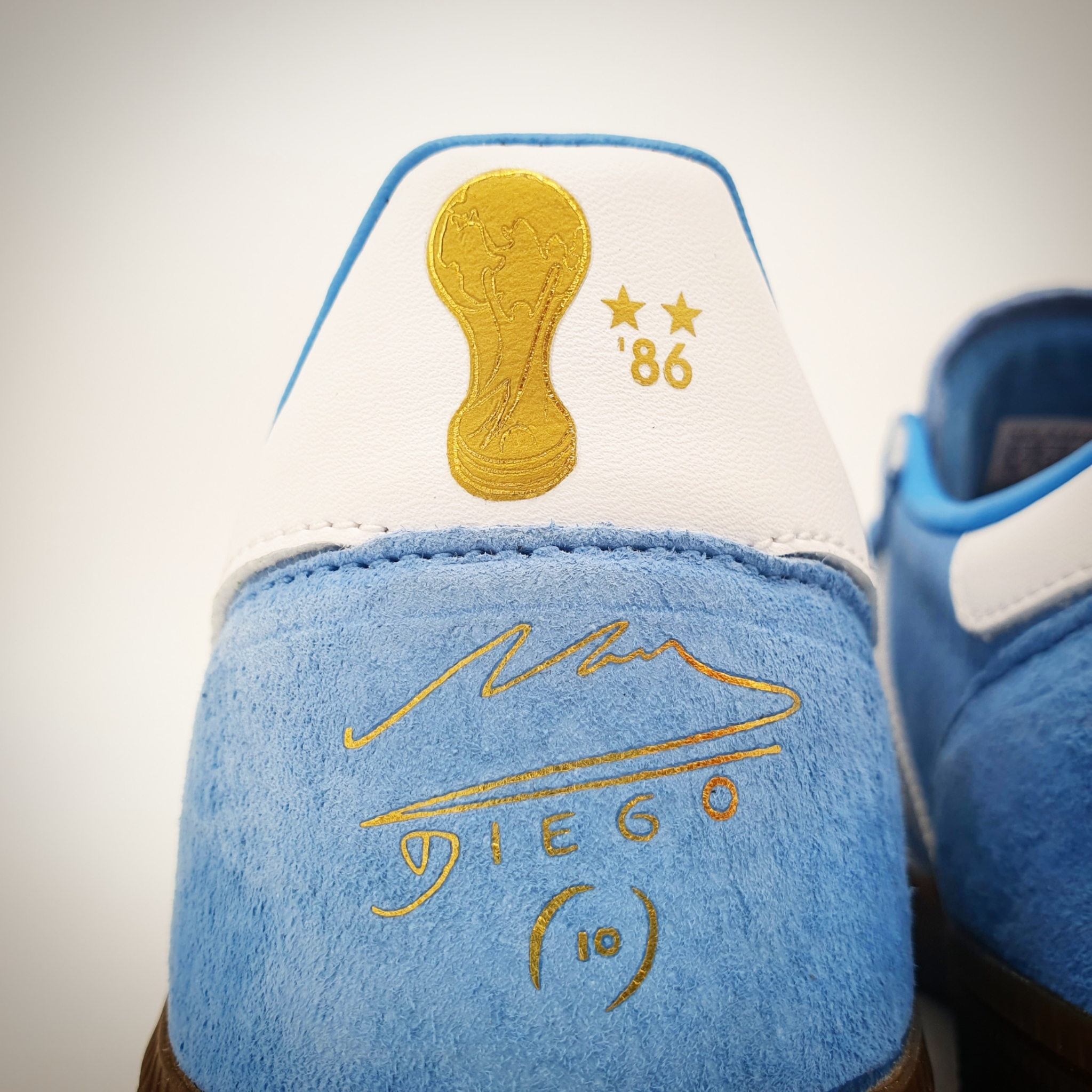 Maradona - Bespoke adidas Custom Shoes