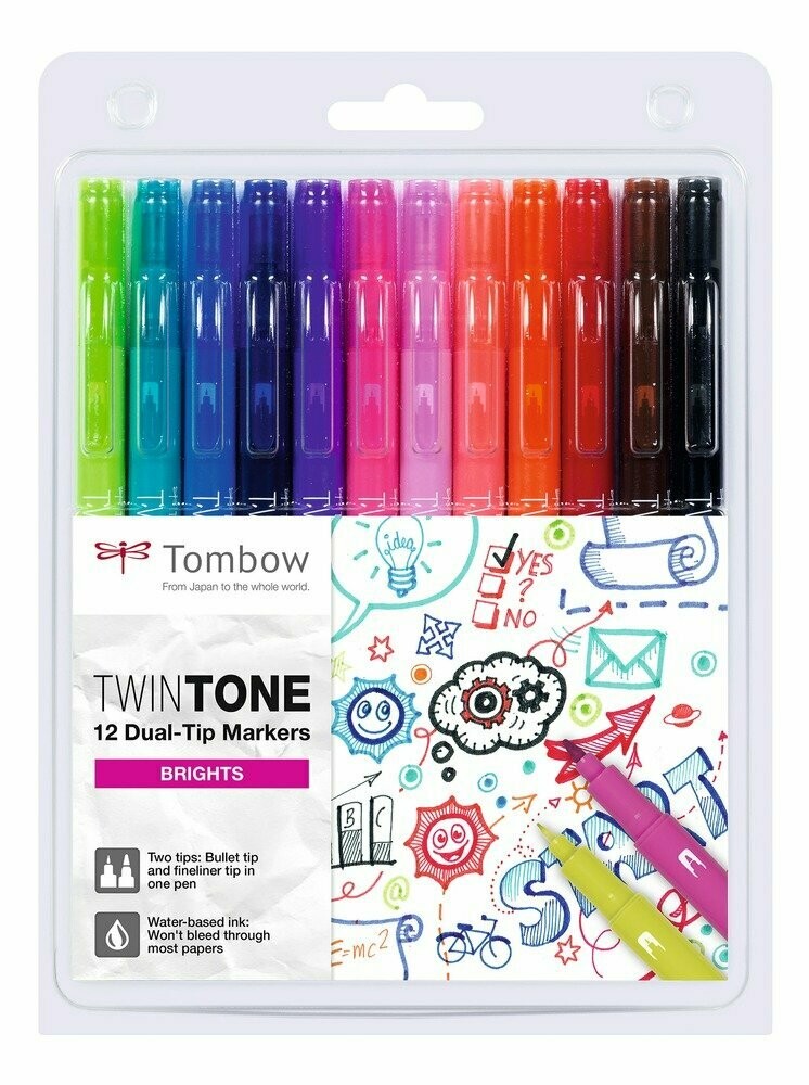 Twintone Bright Colors 12u