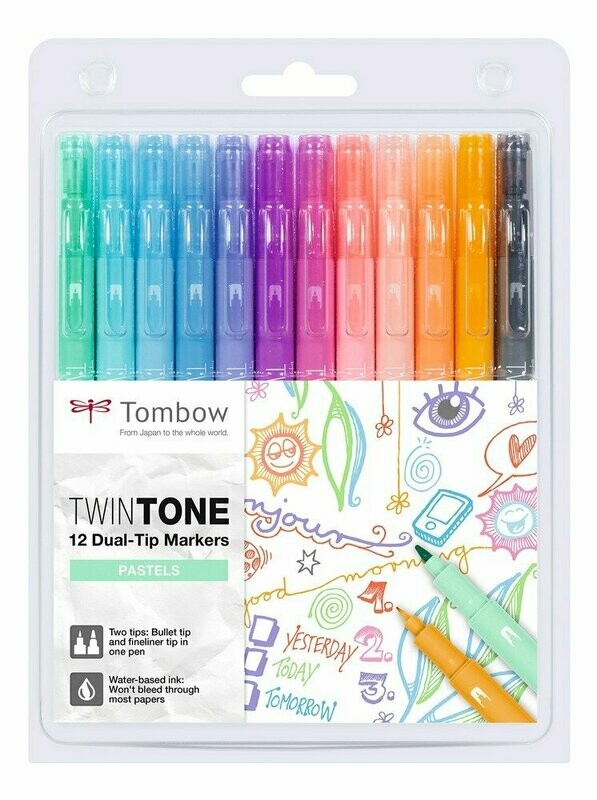 Twintone Pastel Colors 12u