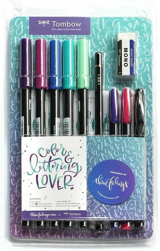 Pack Lettering Three Feelings