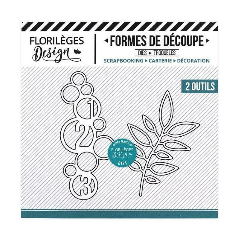 Troquel Cercles et Feuillage Troquel Cercles et Feuillage
