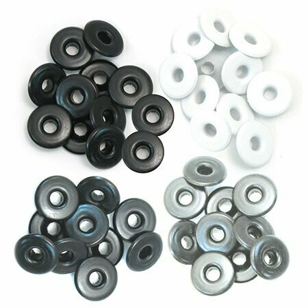 Wide Eyelets Grey