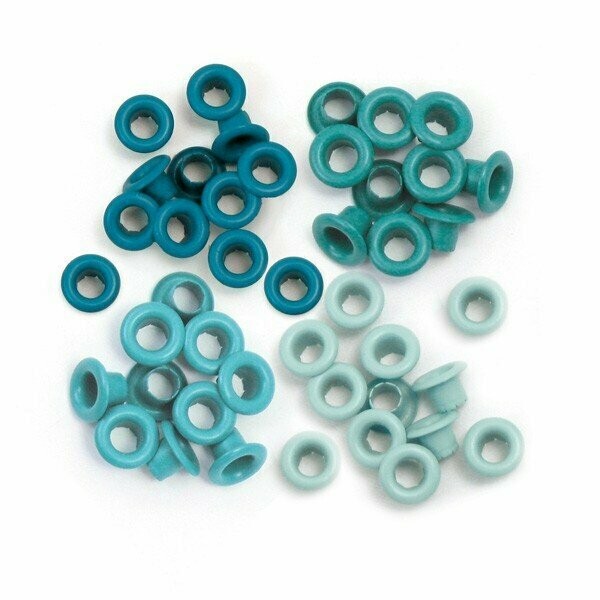 Standard Eyelets Aqua