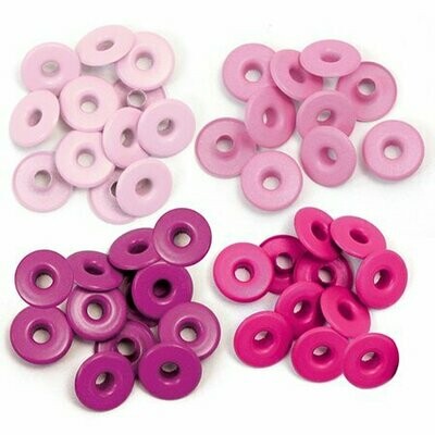 Wide Eyelets Pink