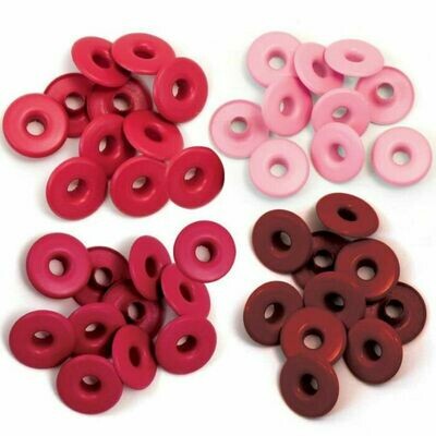 Wide Eyelets Red