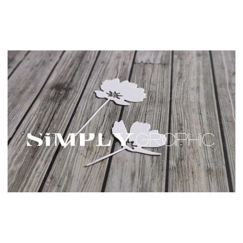 Simply Graphic - Duo Fleurs Pleines
