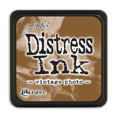 Distress Ink Vintage Photo Mini