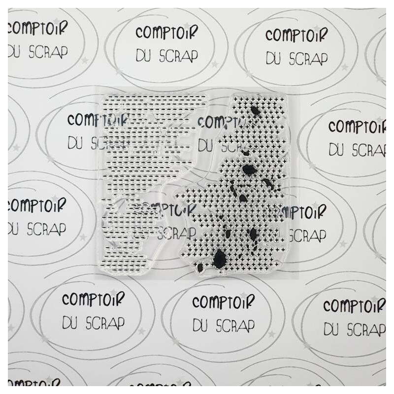 Sellos acrílicos - Fond taché