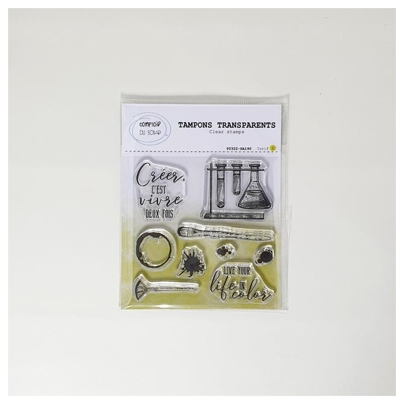 Sellos acrílicos - Créativité