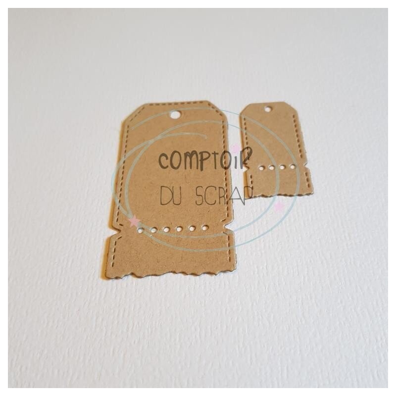 Troquel - Tag a déchirés